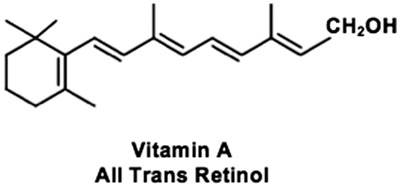 ساختار ویتامین آ